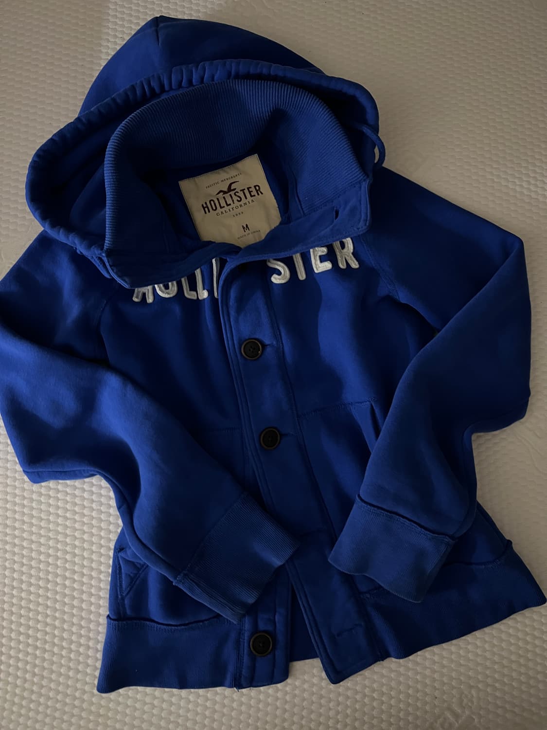 홀리스터 버튼 집업 상품이미지1