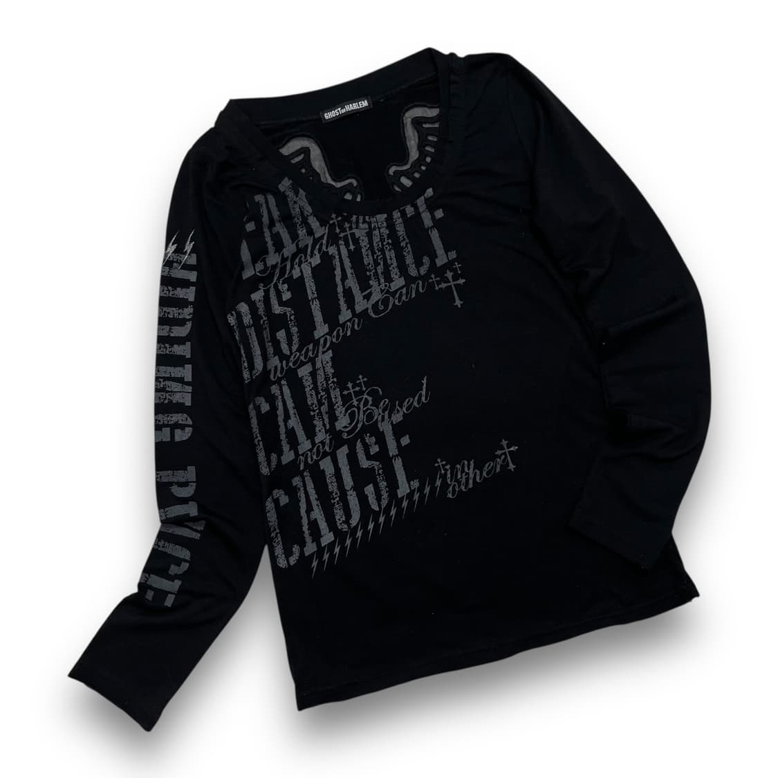 GHOST OF HARLEM Punk Cross long sleeve 상품이미지1