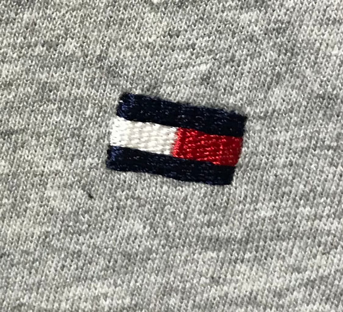 타미힐피거 코어 플래그 남자 반팔티 새상품 그레이 라운드넥 XL 105 상품이미지4