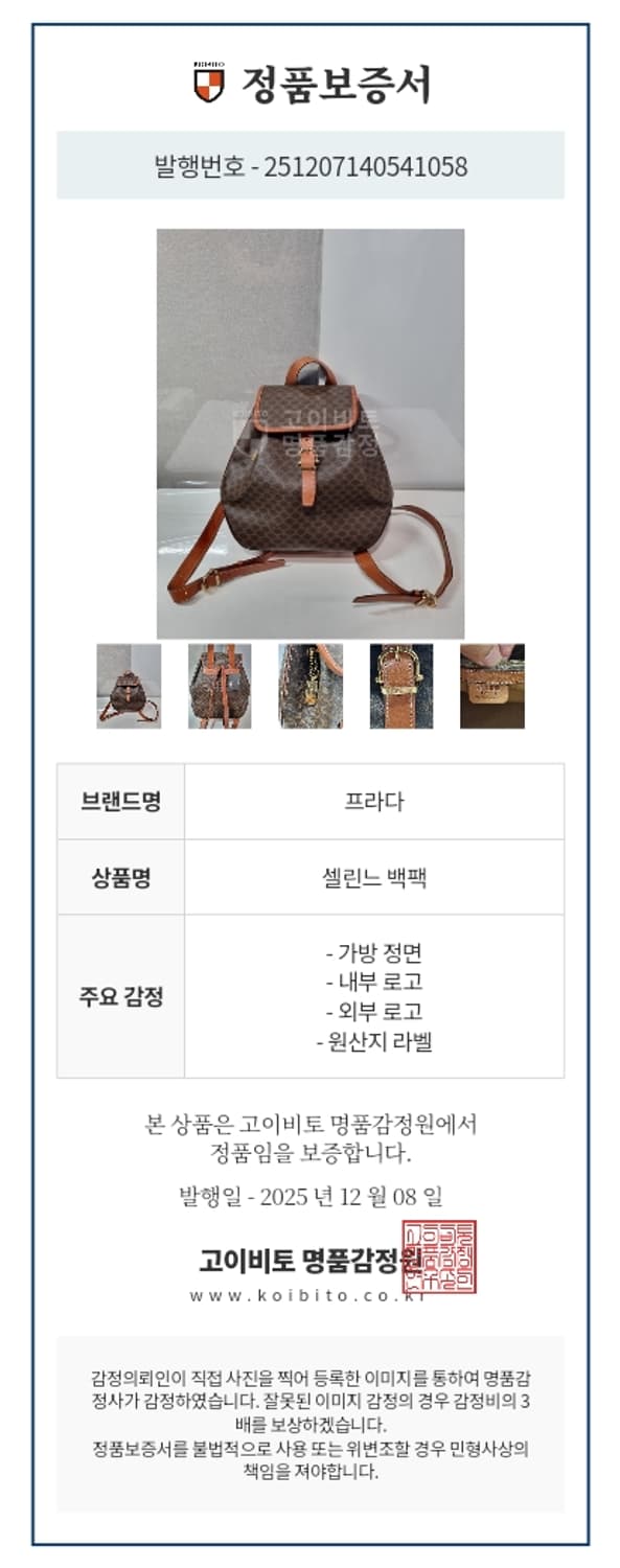 셀린느 백팩 상품이미지2