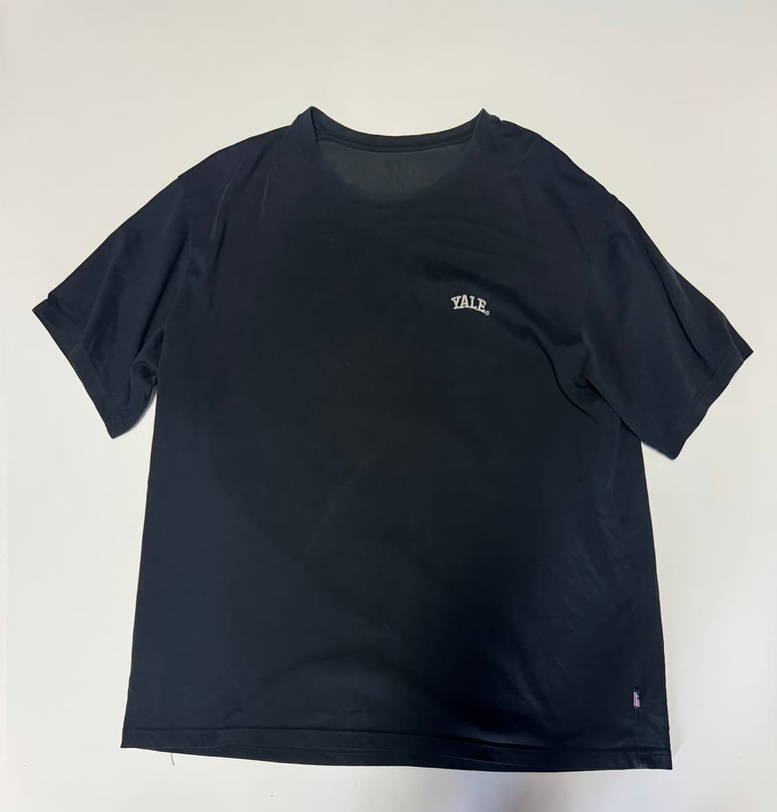 예일 yale 스몰로고 22년도 반팔 티셔츠 L ~ XL 블랙 상품이미지1