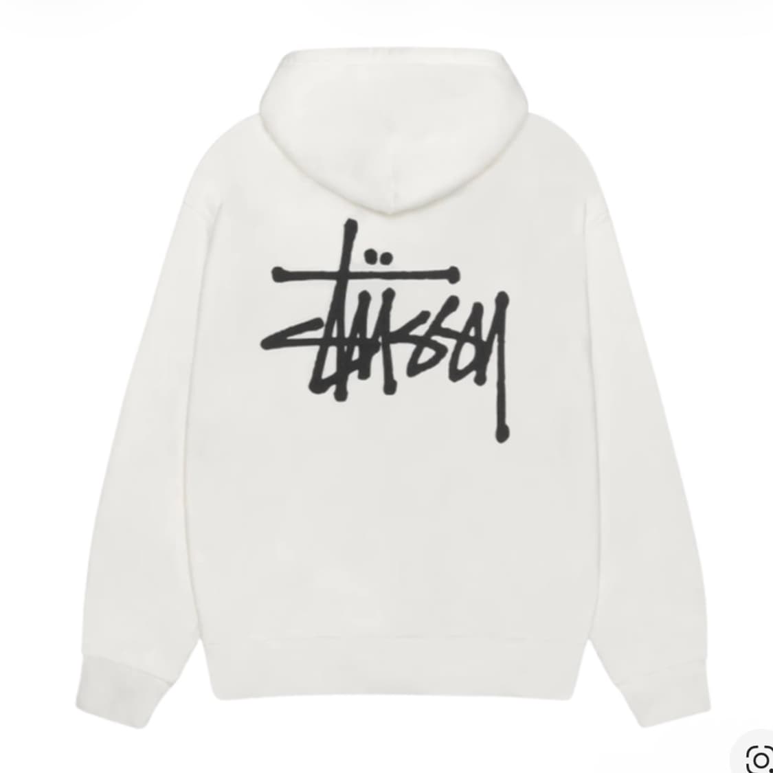 스투시 베이직 피그먼트 다이드 집 후드 네츄럴 상품이미지2