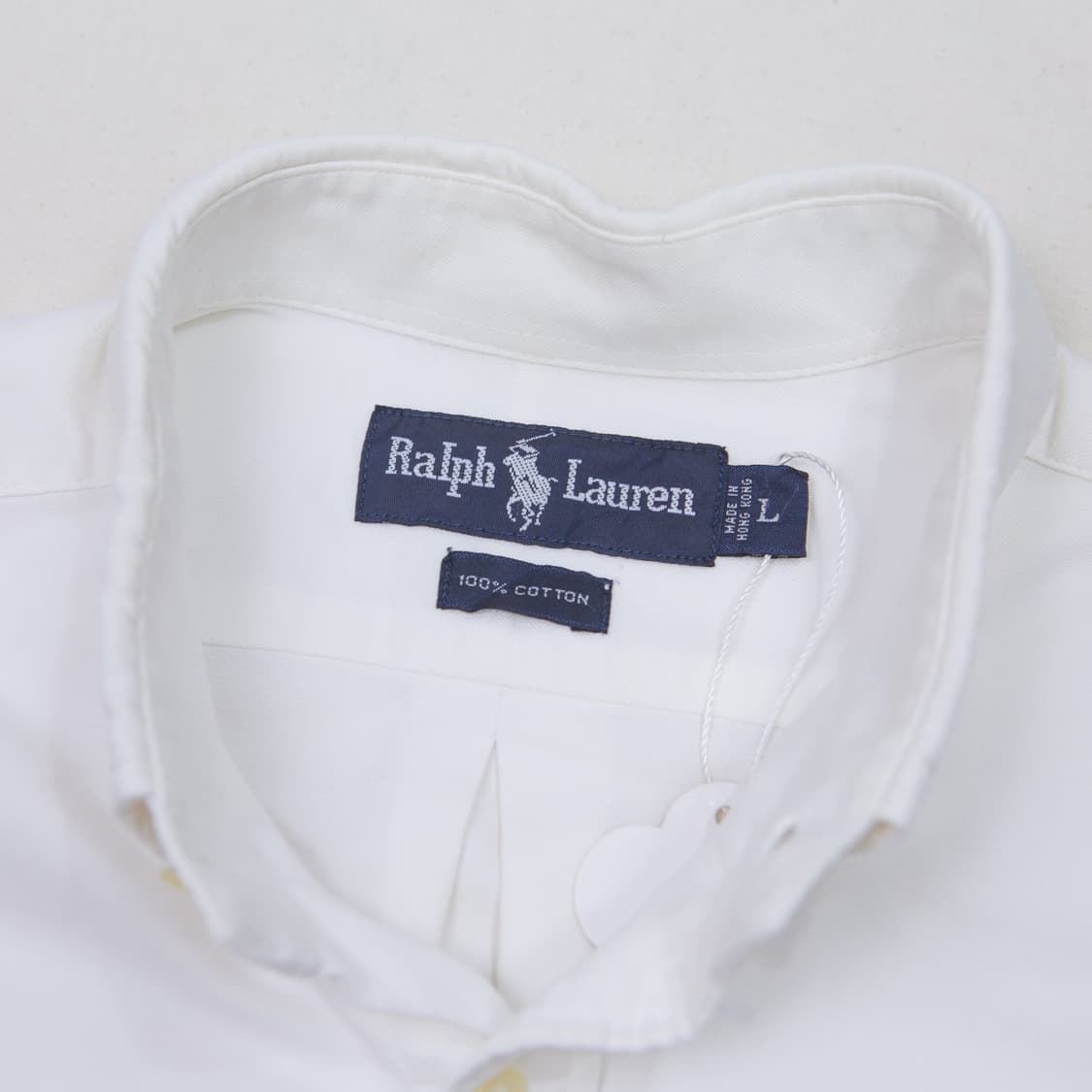 폴로 랄프로렌 옥스포드 화이트 셔츠 상품이미지5