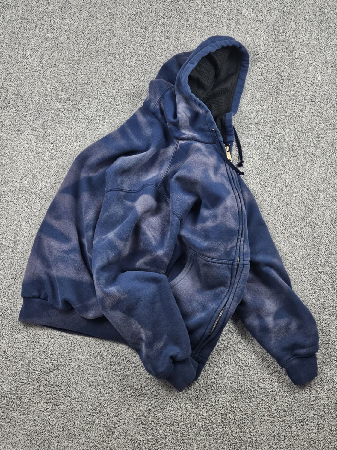 칼하트 다잉 워시드 커스텀 써멀 후드집업 ( 상세설명참조 ) / 9936 상품이미지4