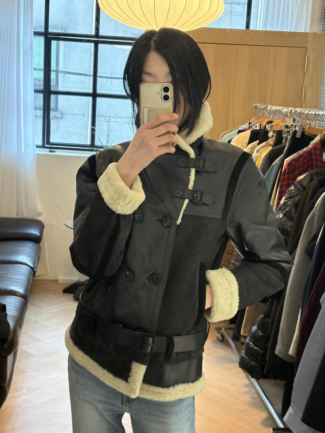 닐바렛 무스탕 상품이미지5