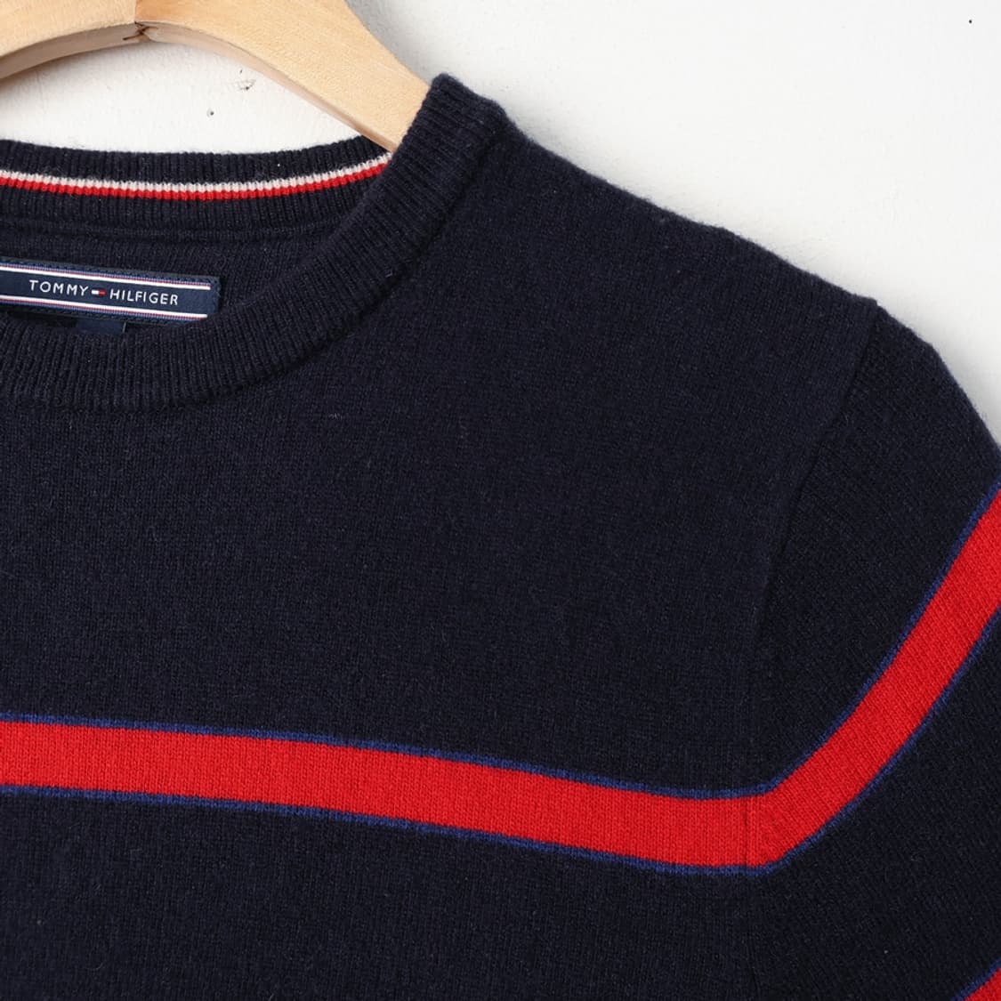90/타미힐피거 스트라이프 울 니트 상품이미지3