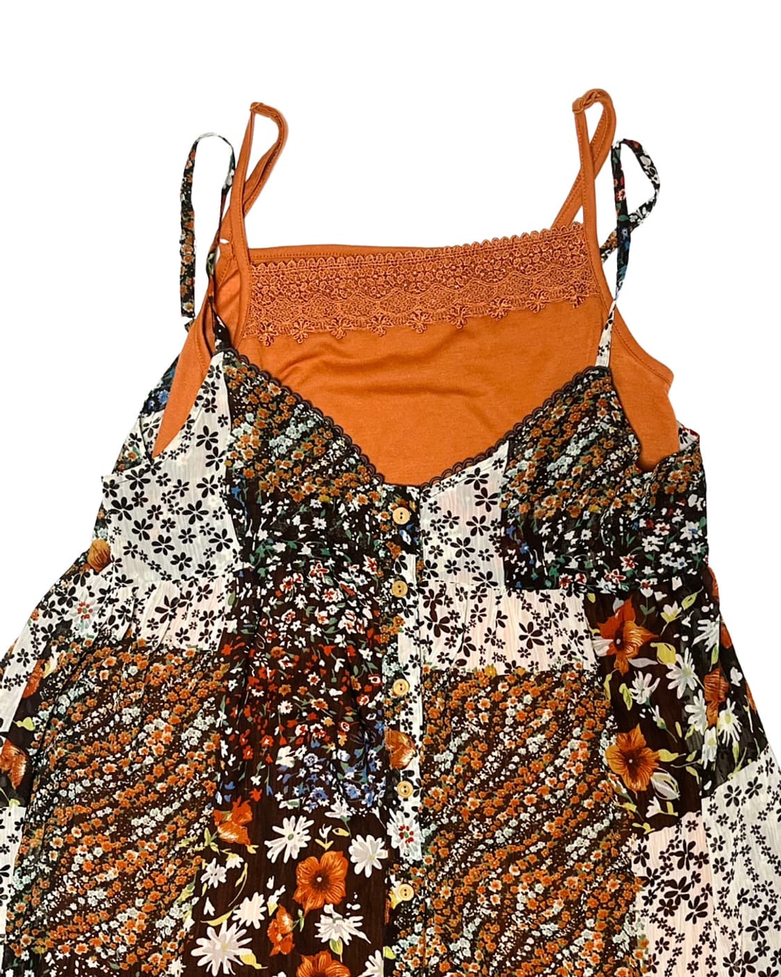 Flower layered onepiece set 상품이미지2