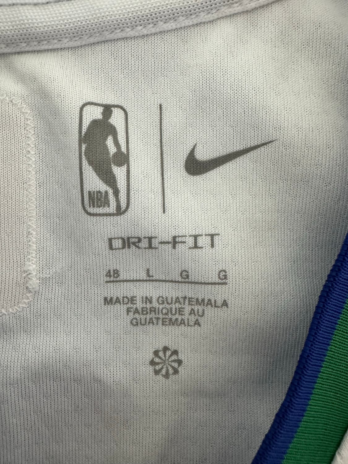 75주년 한정판 포르징기스 댈러스 스윙맨 져지 NBA 유니폼 - L 상품이미지8