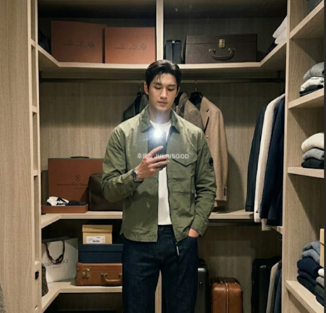 [새제품, L] CP컴퍼니 립스탑 밀리터리 셔츠 자켓 오버셔츠 씨피컴퍼니 상품이미지1