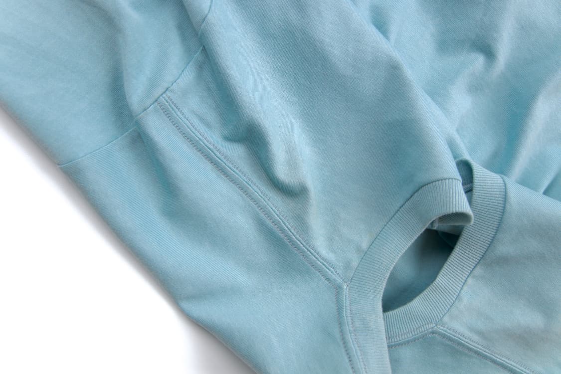 Auralee 루스터 플레팅 티셔츠 터키석 블루 상품이미지6