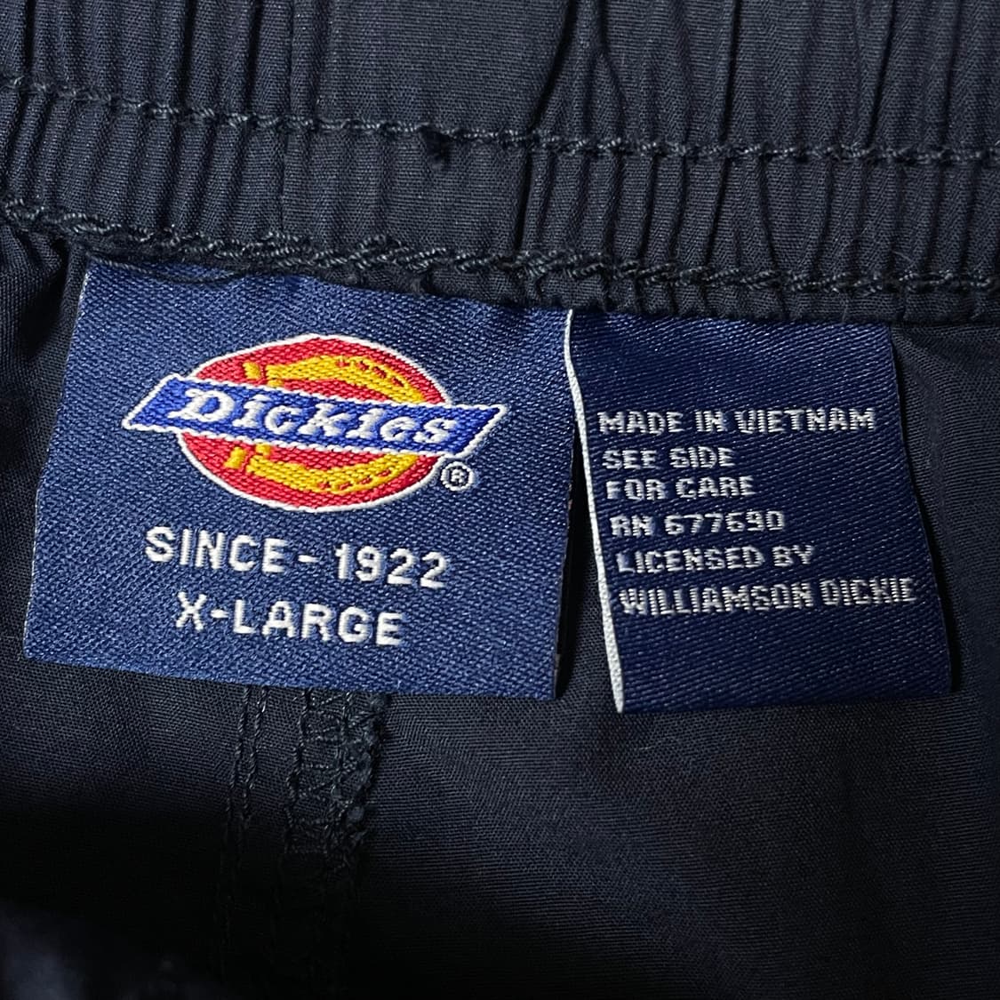 (밴딩) 디키즈 네이비 하프 팬츠 XL 상품이미지5