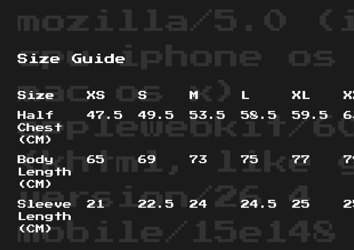 에이펙스 트윈 공식 티셔츠 상품이미지2