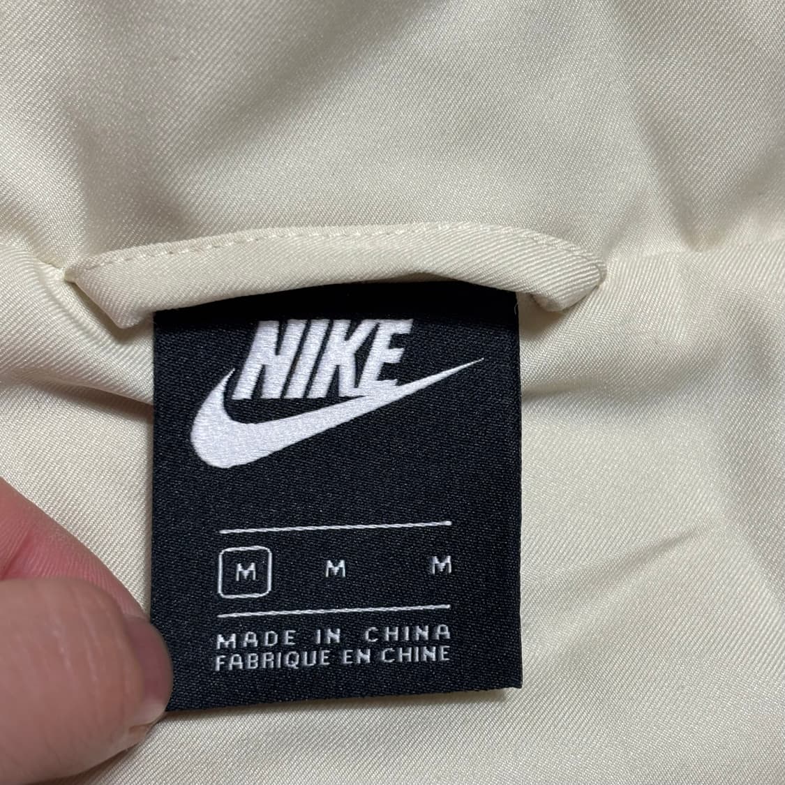 M 나이키 빅스우시 화이트 플리스 상품이미지4