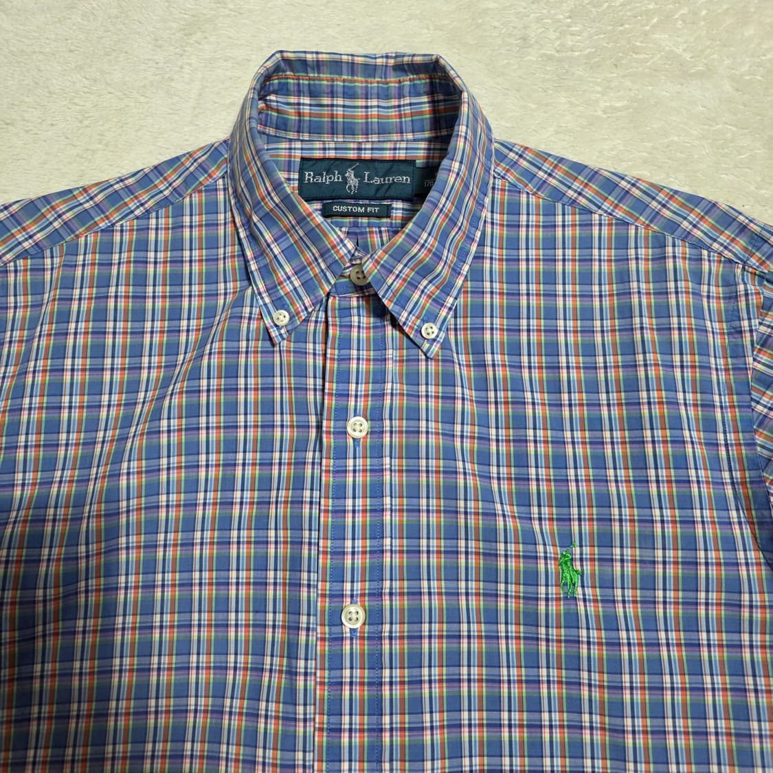 (S)폴로 랄프로렌 체크 반팔 셔츠 상품이미지2