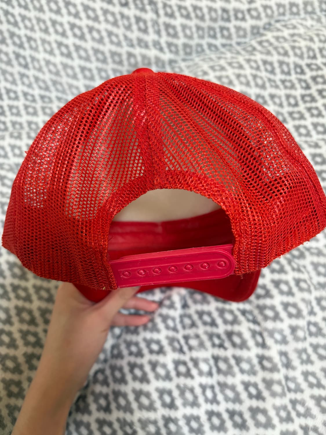 갤러리디파트먼트 메쉬 캡 레드 상품이미지4