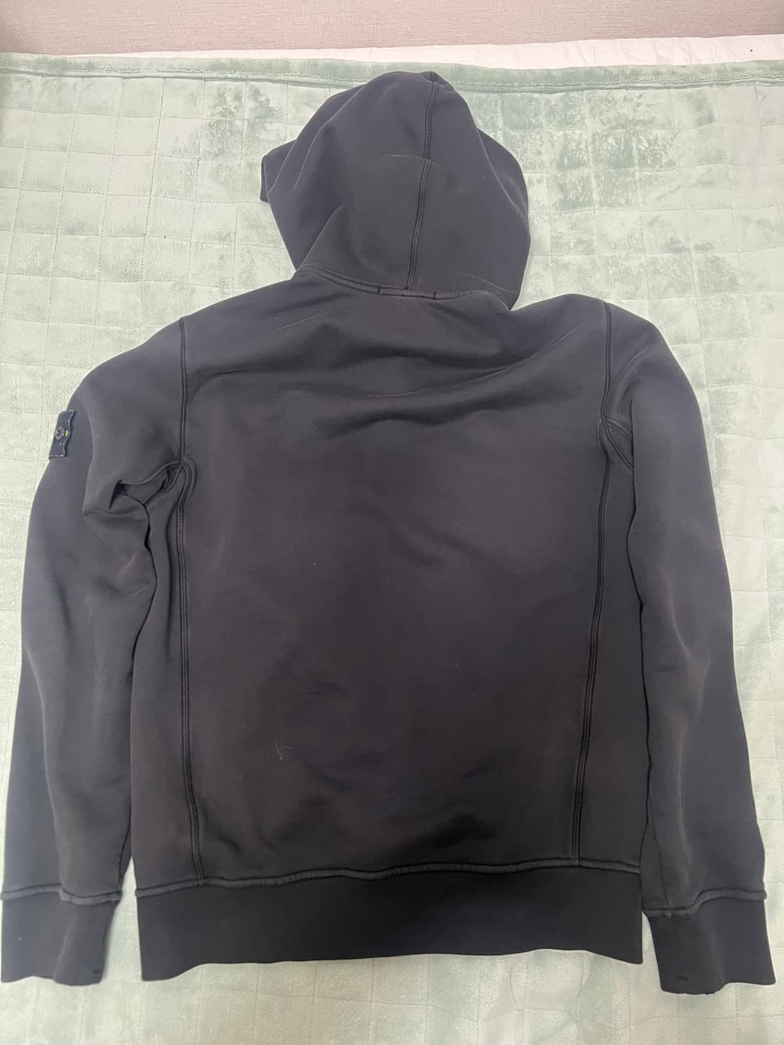 스톤아일랜드 후드집업 블랙 상품이미지2