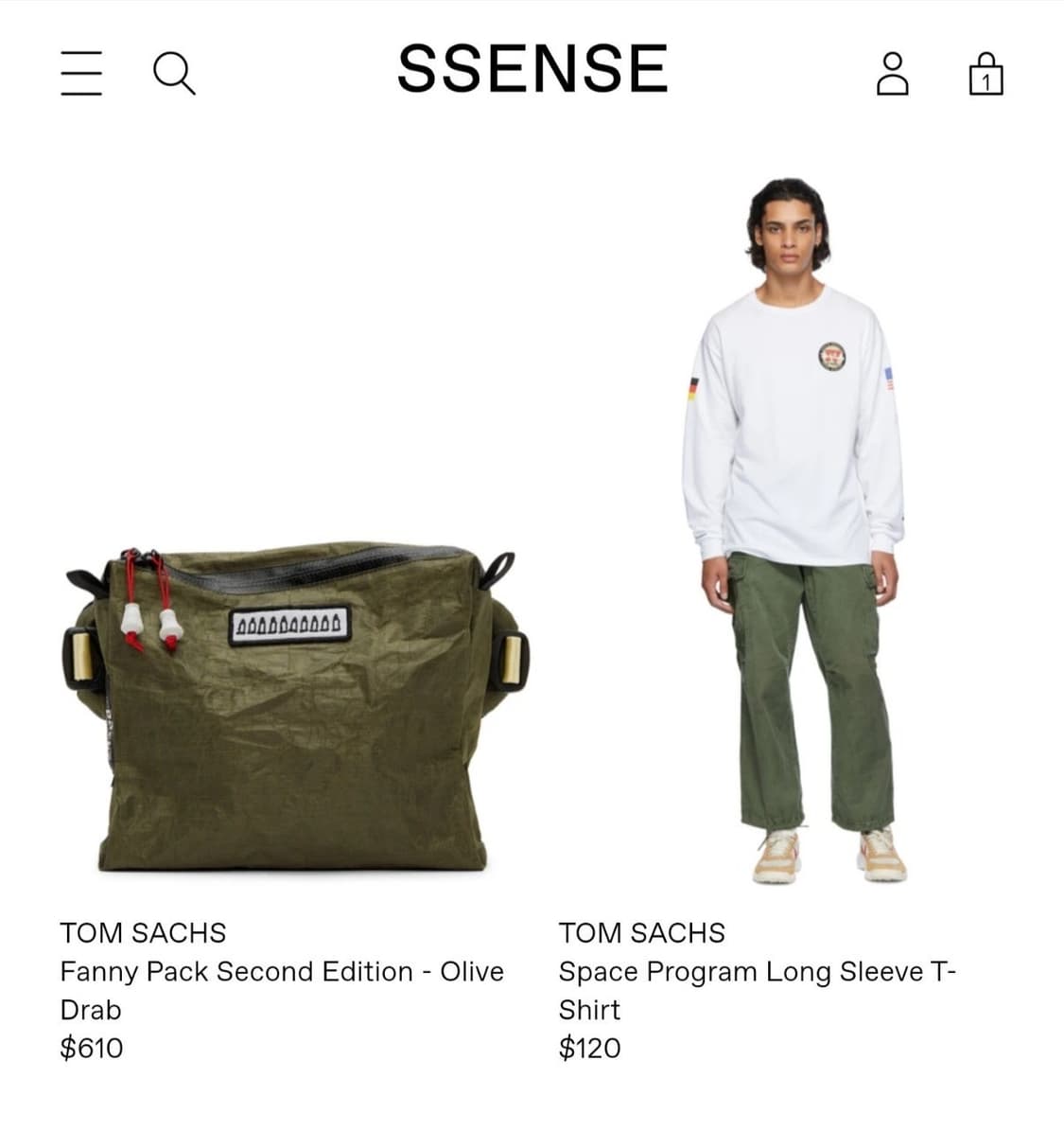 톰삭스 지팩스 패니백 상품이미지10