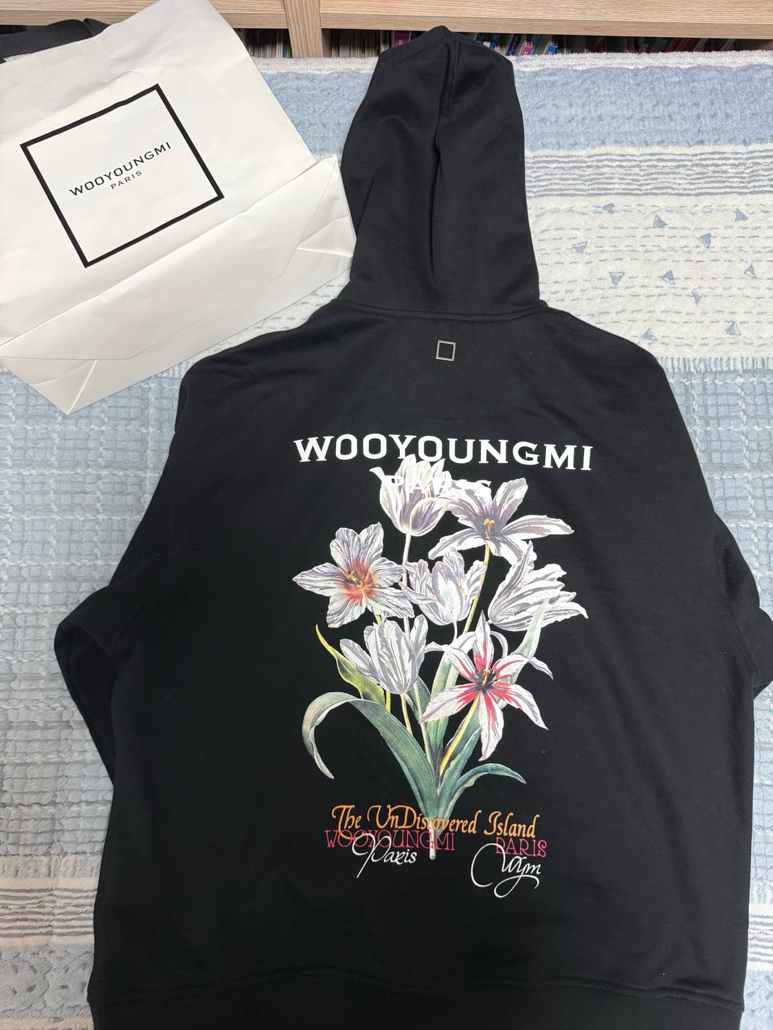 24SS 백화점판 우영미 플라워 후드티 상품이미지1