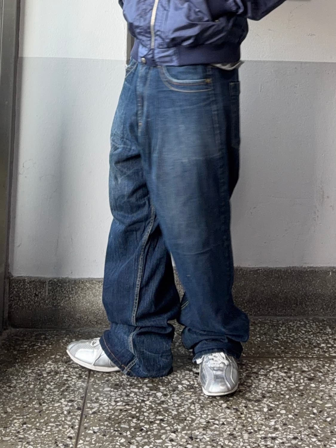 빈티지 자수 힙합팬츠 상품이미지2