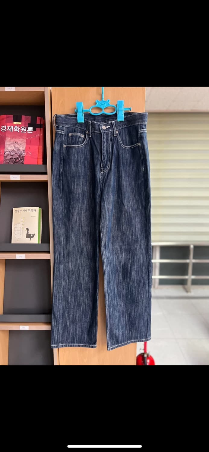 인템포무드 로프 와이드 데님 (L) 상품이미지3