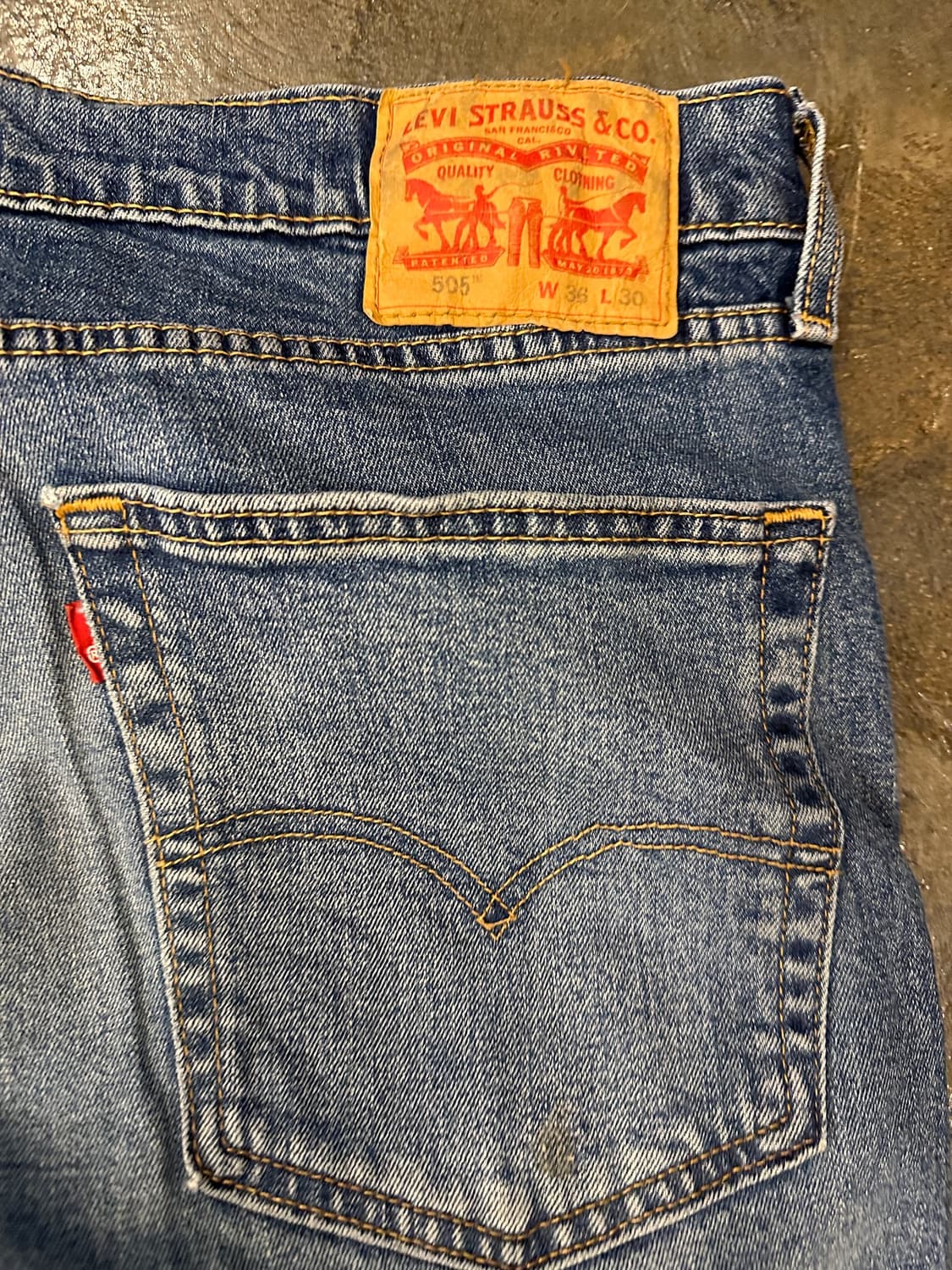 Levis 리바이스 505 W36 L30 상품이미지4