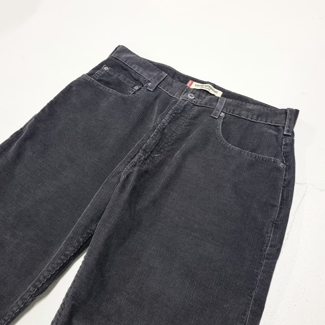 빈티지 리바이스 569 코듀로이 팬츠 - 34x30 상품이미지3