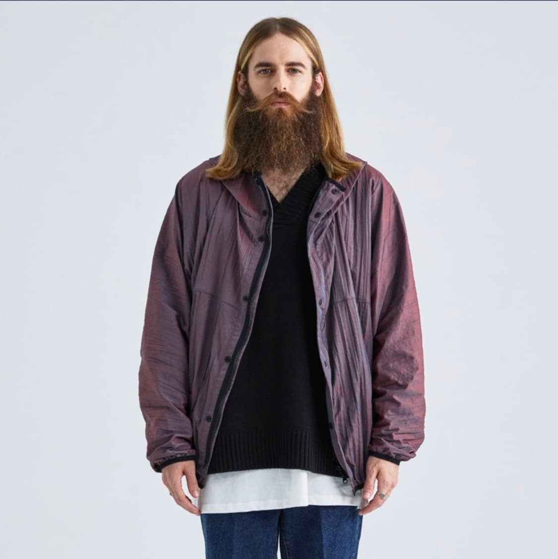 아콘 크링클 바람막이 상품이미지1