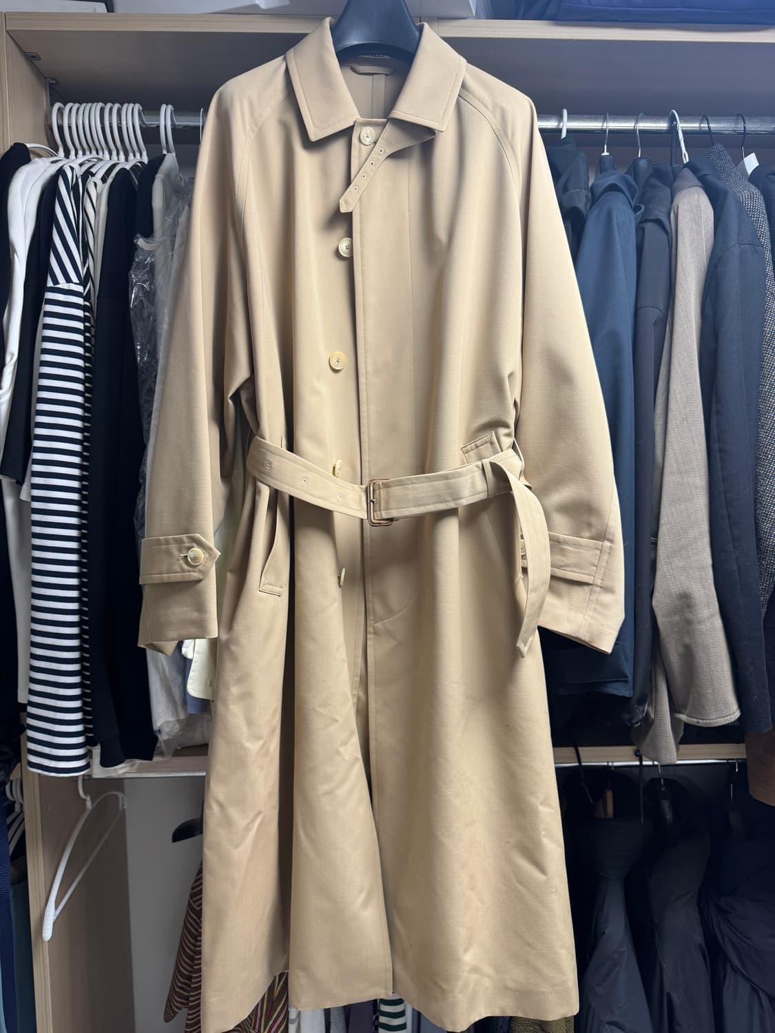 오라리 울 맥스 캔버스 수티엥 카라 코트 (트렌치코트) 5사이즈 상품이미지1