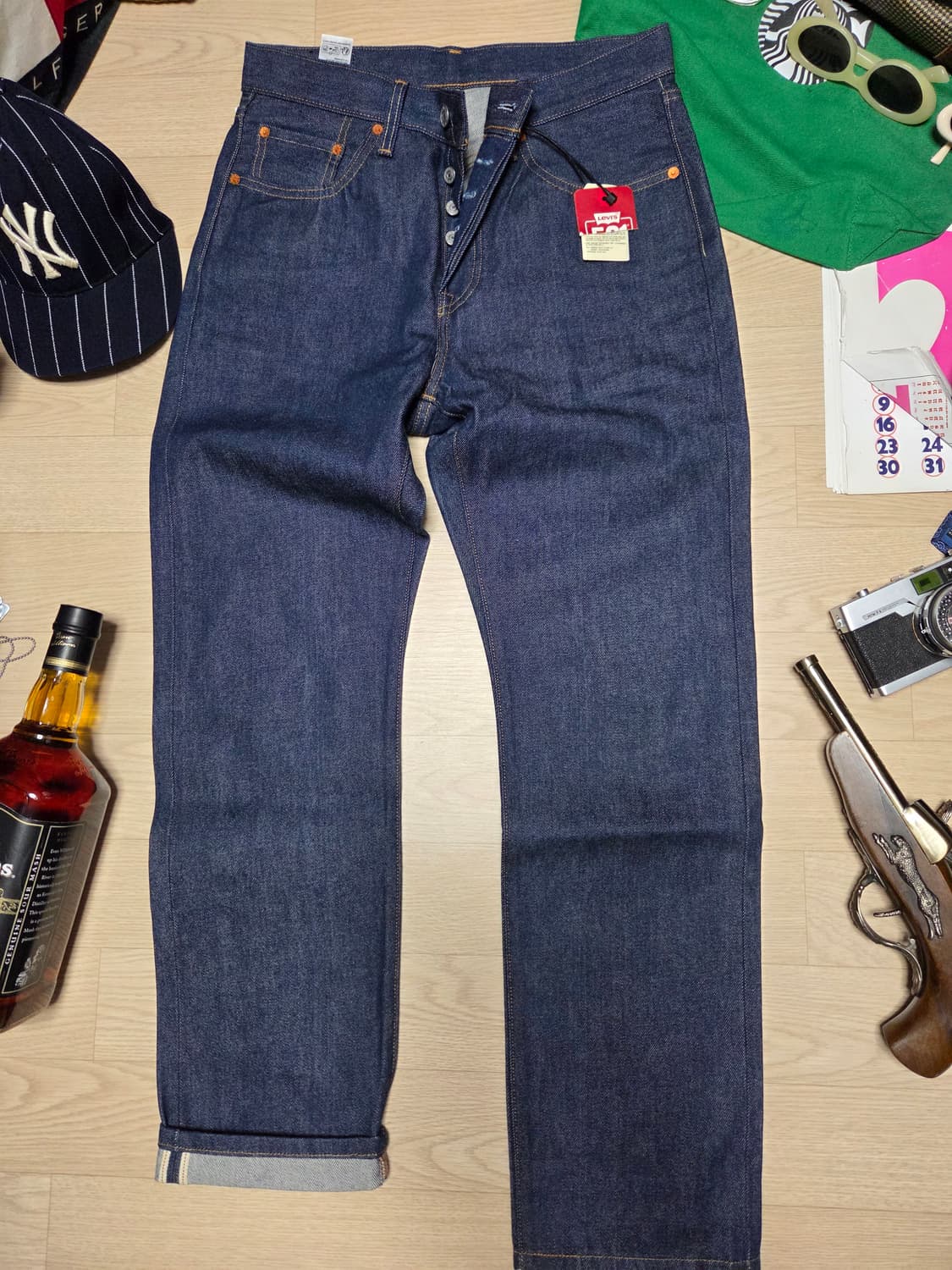 (새상품)LEVIS 리미티드 에디션 한글탭 리바이스 501/501 상품이미지5