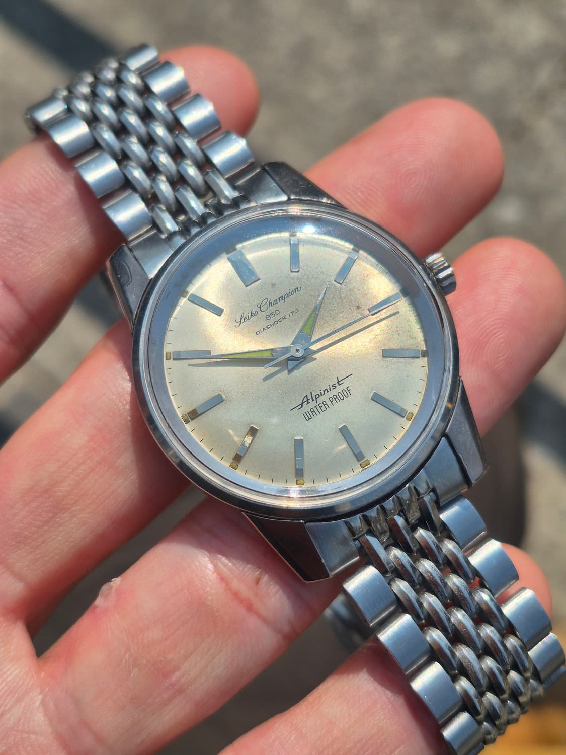 빈티지 세이코 알피니스트 챔피온 850 수동시계 상품이미지1