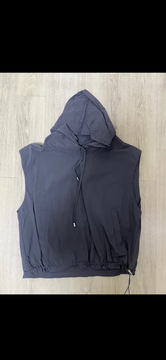 애니원모어 루빈 나일론 후드 베스트 상품이미지4