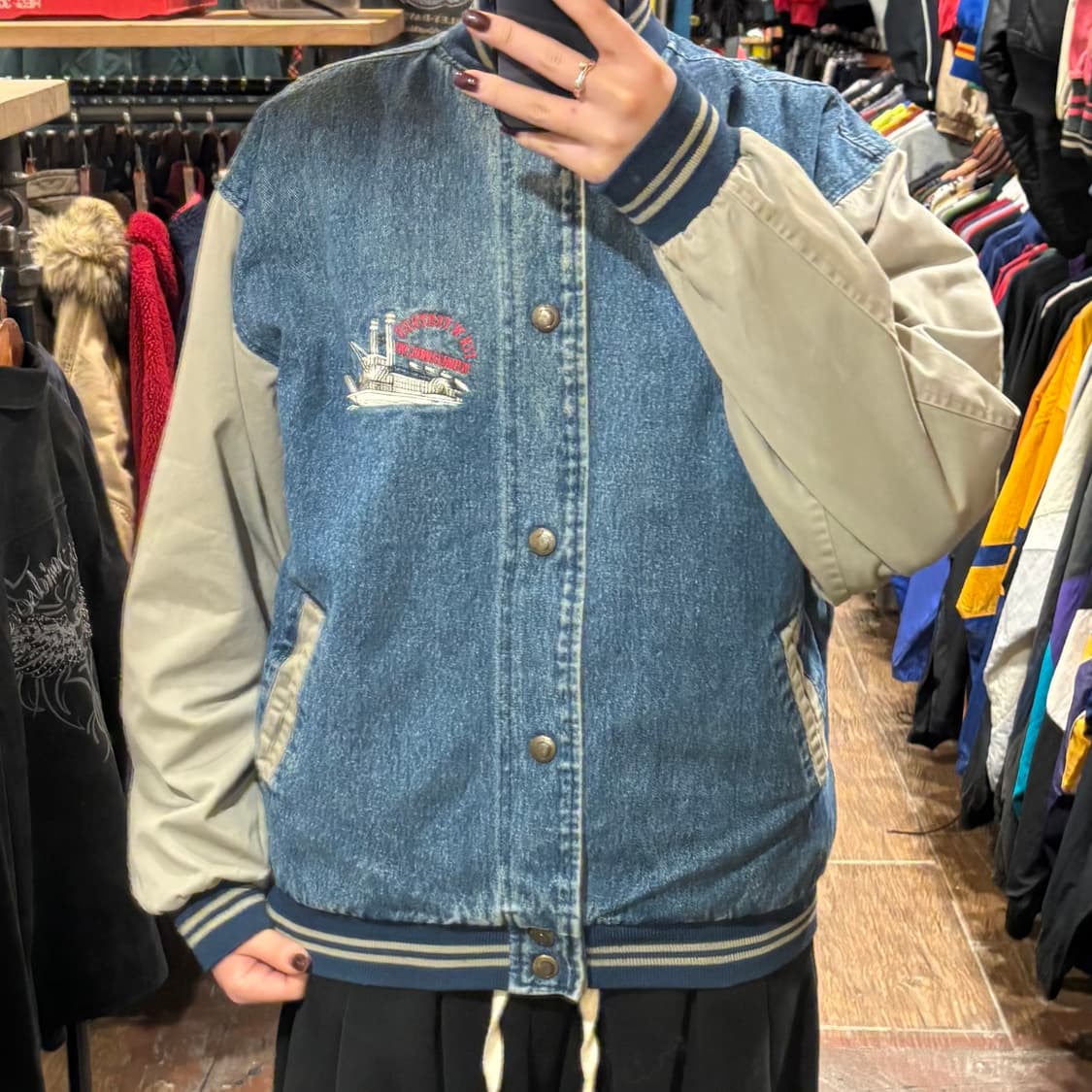 [HI] VTG 데님바시티자켓 진청 상품이미지1