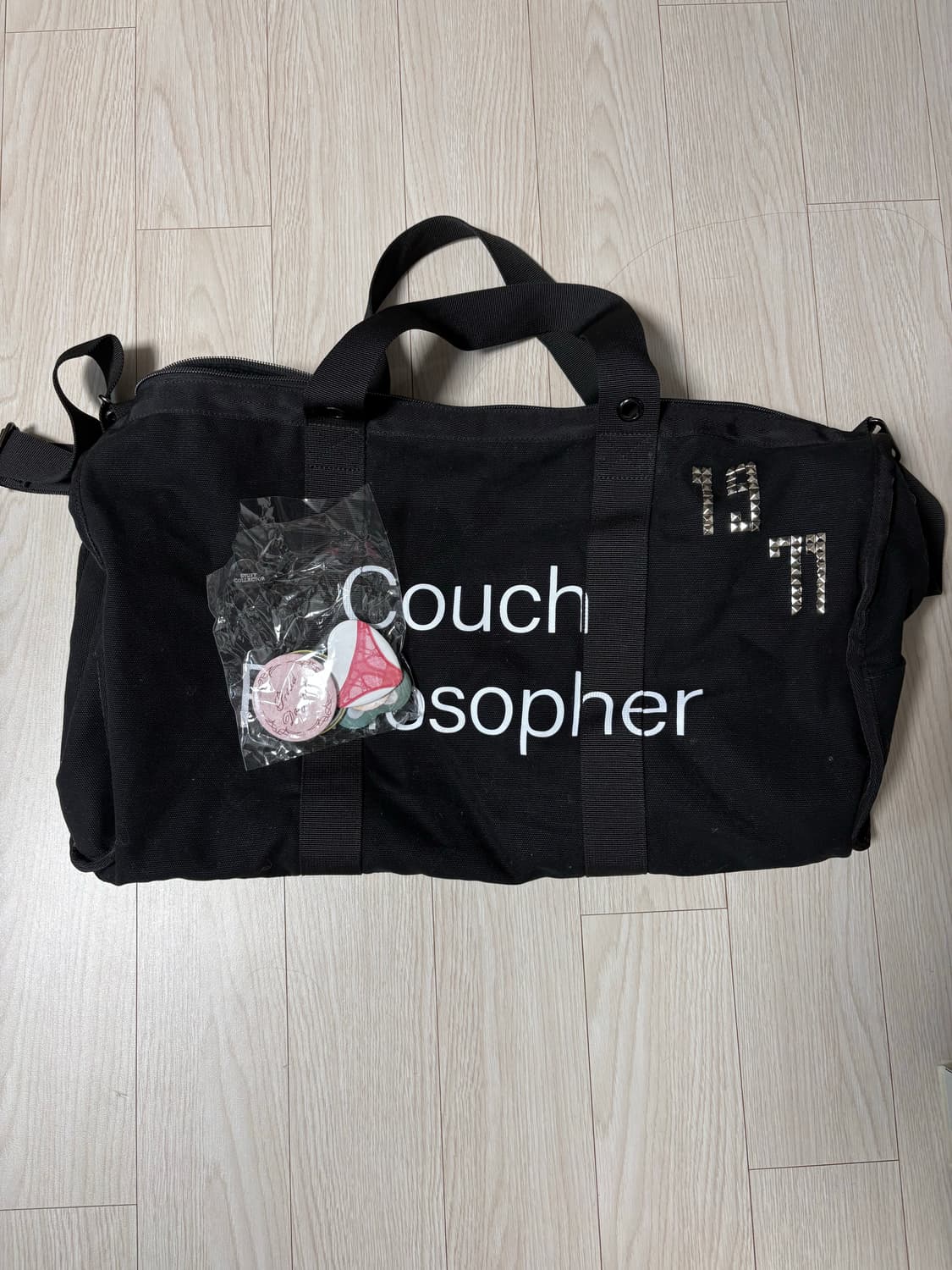 스컬프터 보스턴 백 Summer Boston Bag Black 해 상품이미지3