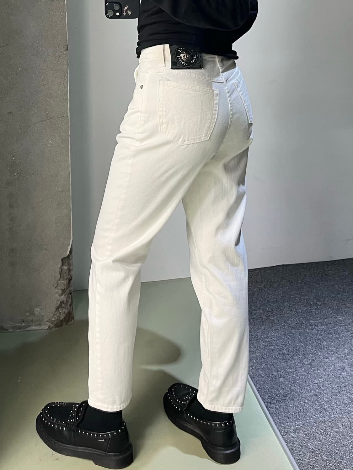 베르사체 메두사 코튼 팬츠 상품이미지1