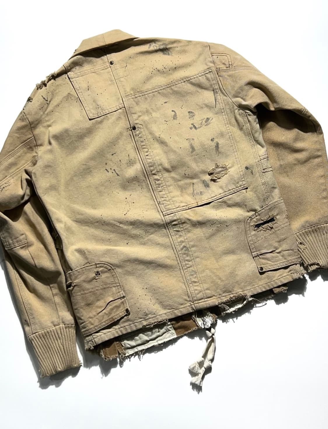 딘 착용) Greg Lauren Canvas Track Jacket 상품이미지2