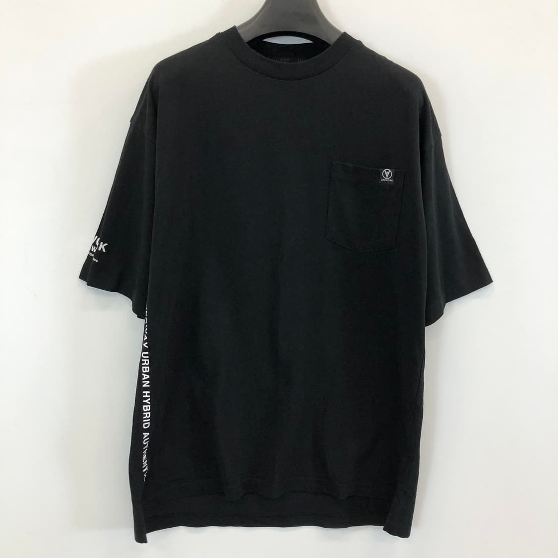 라이프워크 블랙 오버반팔 M 상품이미지1