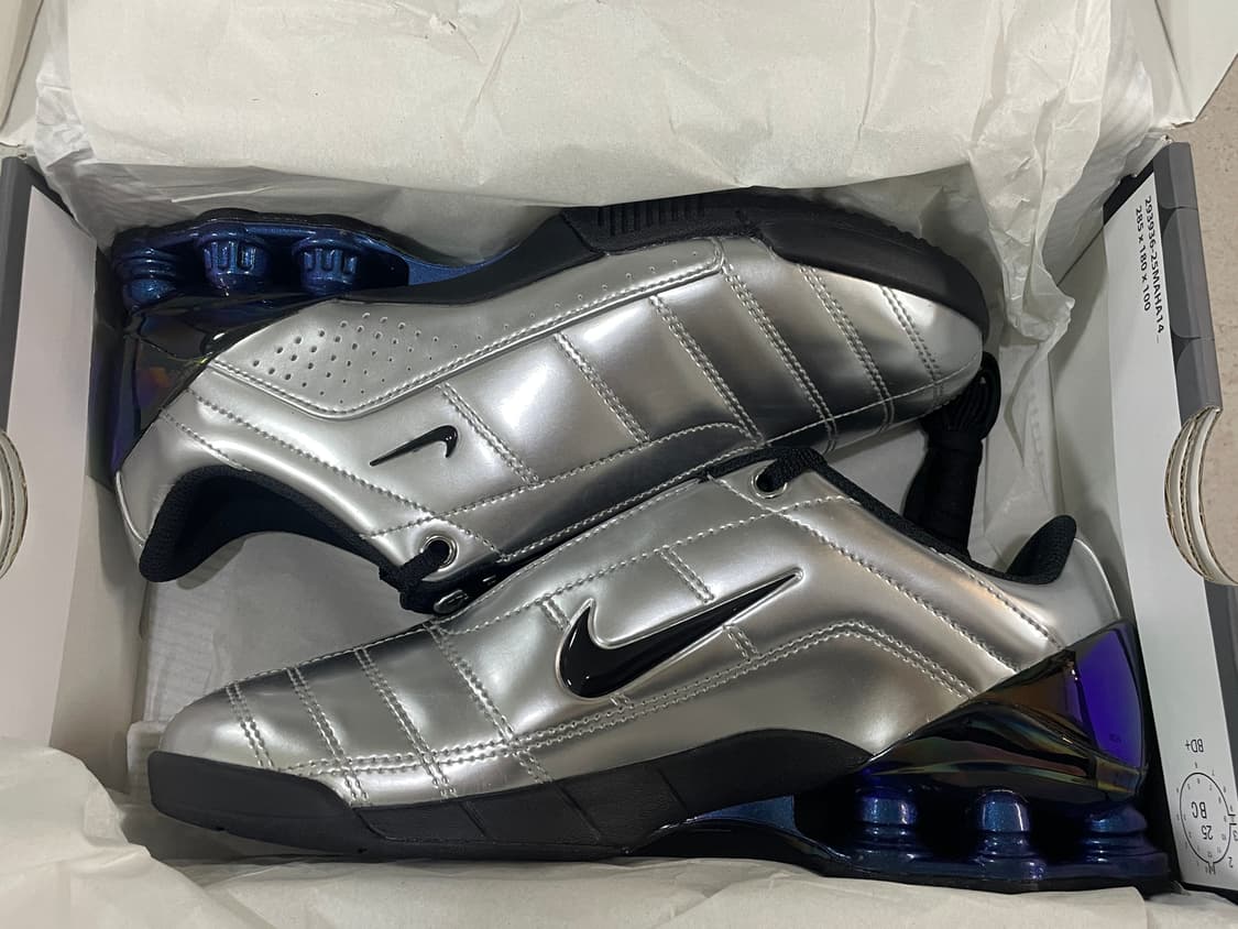 (235) 나이키 마하암스테르담 T90 토탈 90 샥스 마지아 실버 블 상품이미지5