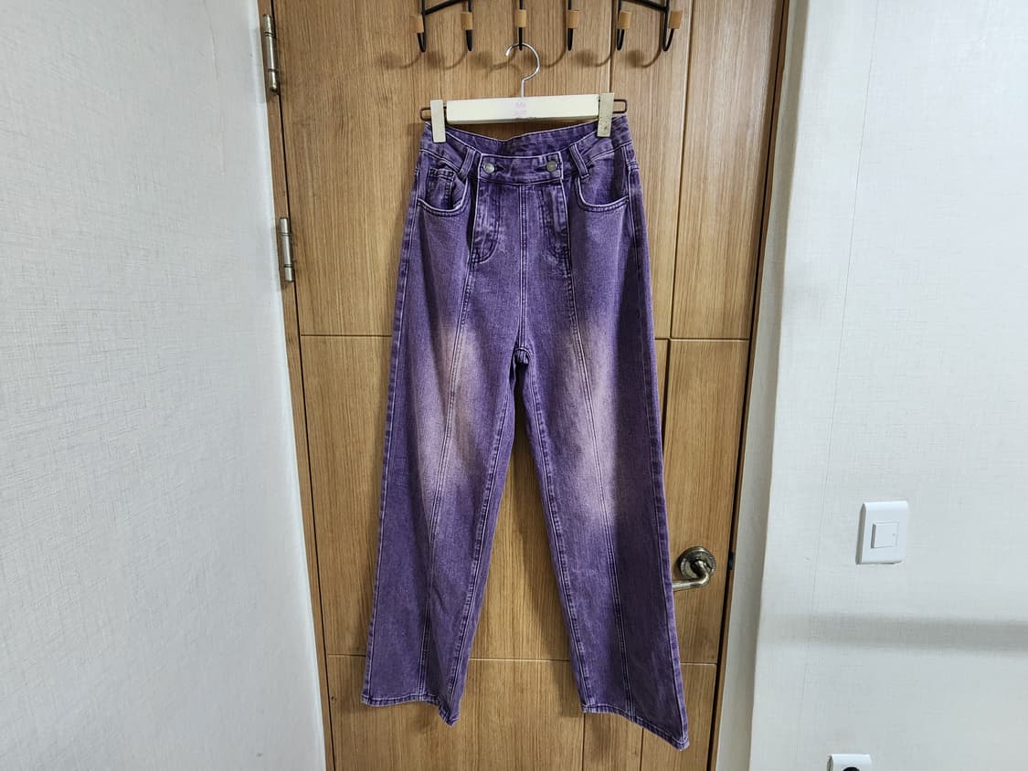 (M)여성 빈티지 워싱 데님 팬츠  상품이미지1