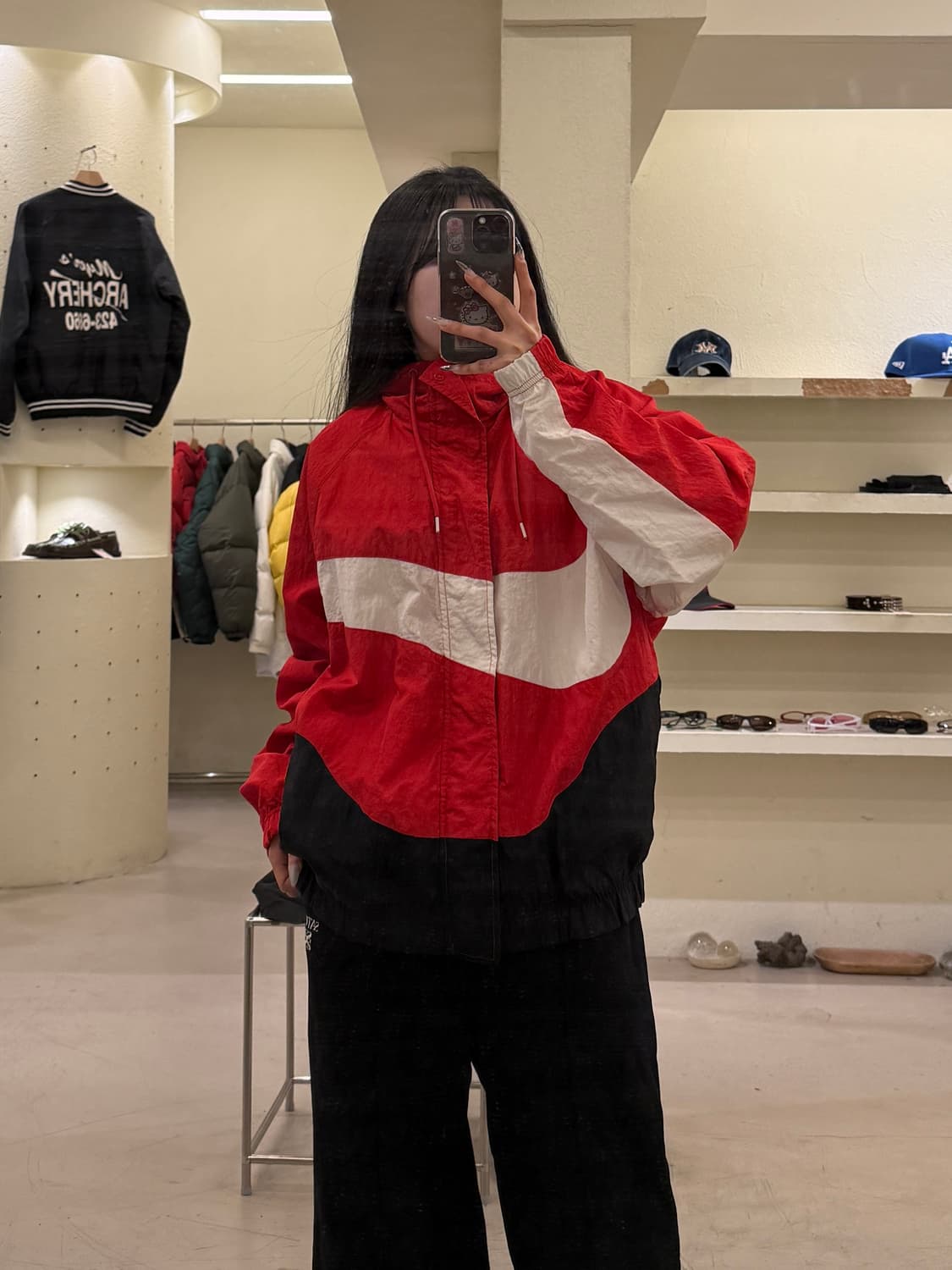 나이키 빅스우시 나일론 메탈 바람막이 U920 상품이미지1