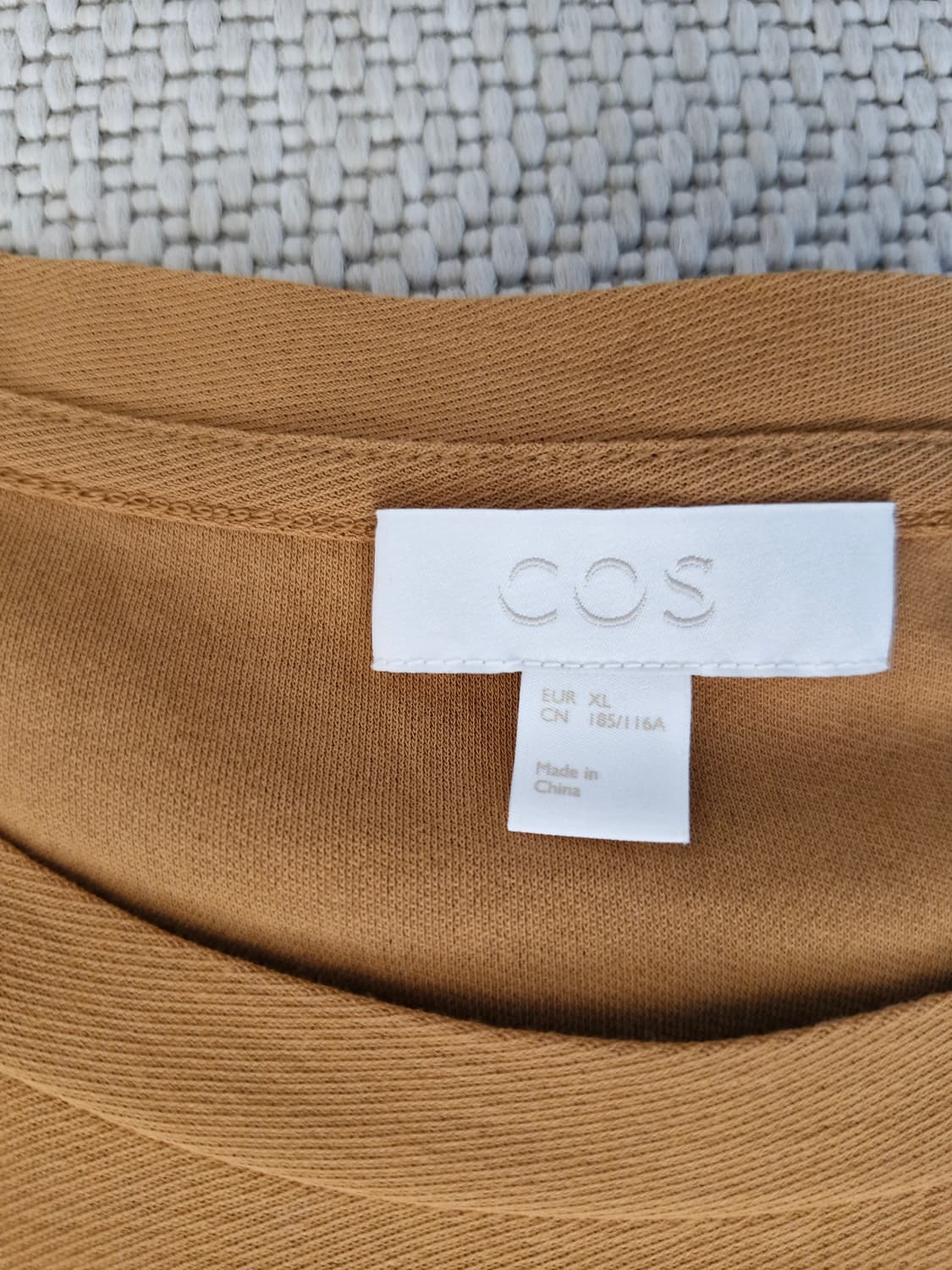 COS 코스 릴렉스드핏 유틸리티 티셔츠 XL  상품이미지5