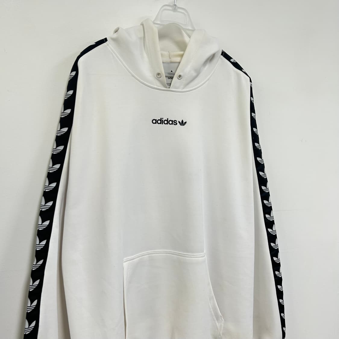 아디다스 화이트 후드티[1710] 상품이미지4