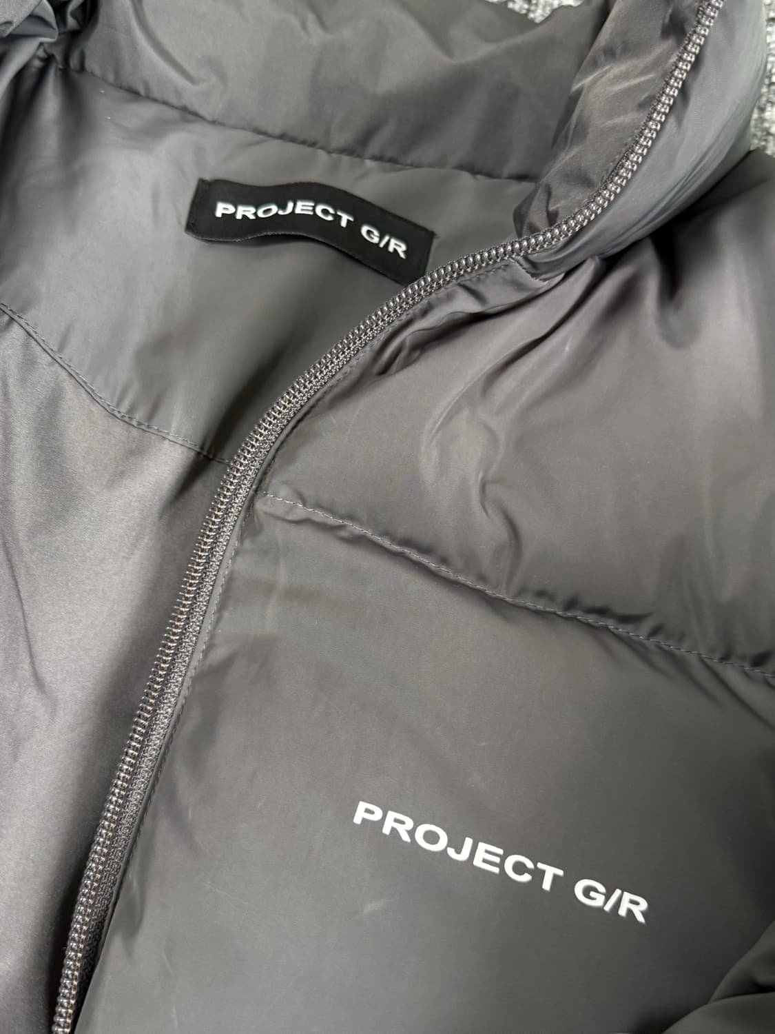 그레일즈 프로젝트 gr 스프린터 푸퍼 패딩 그레이 1사이즈 상품이미지2