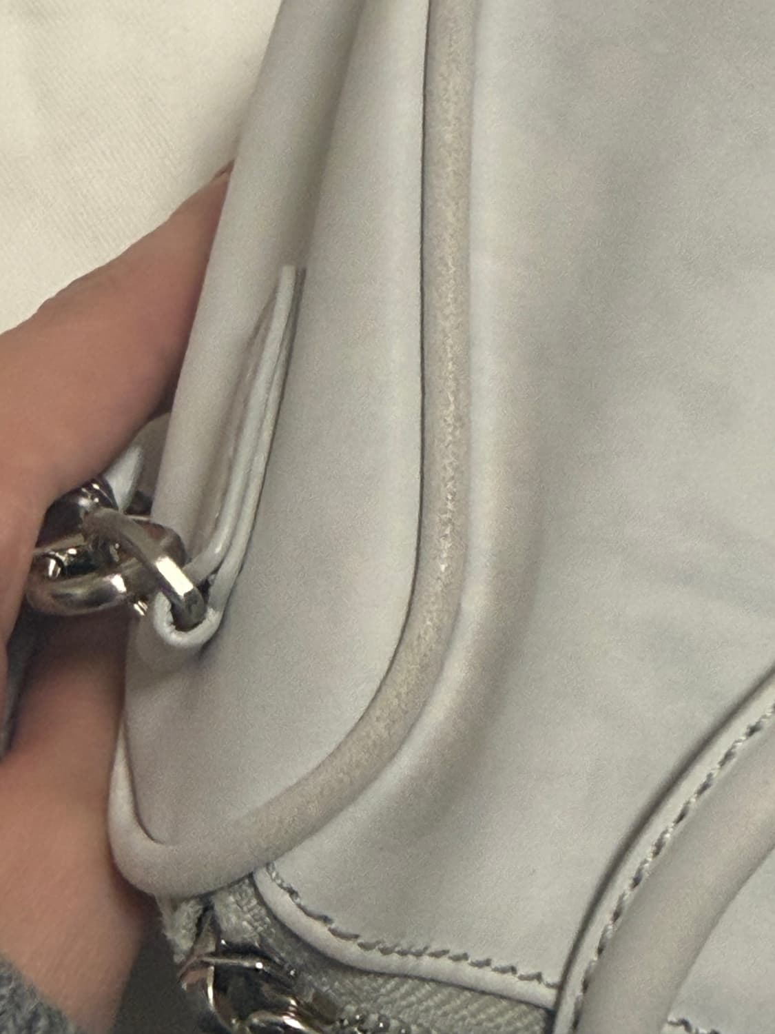 마지셔우드 지퍼스몰 라이트그레이 상품이미지2