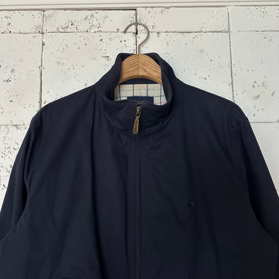 S 브룩스브라더스 해링턴 자켓 네이비 상품이미지2