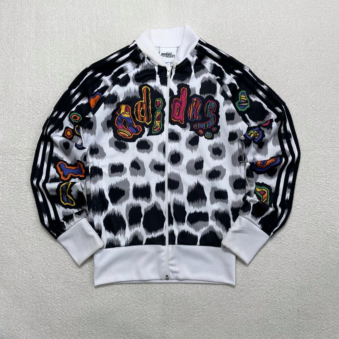 아디다스 x 제레미스캇 콜라보 패턴 화이트 져지 상품이미지1