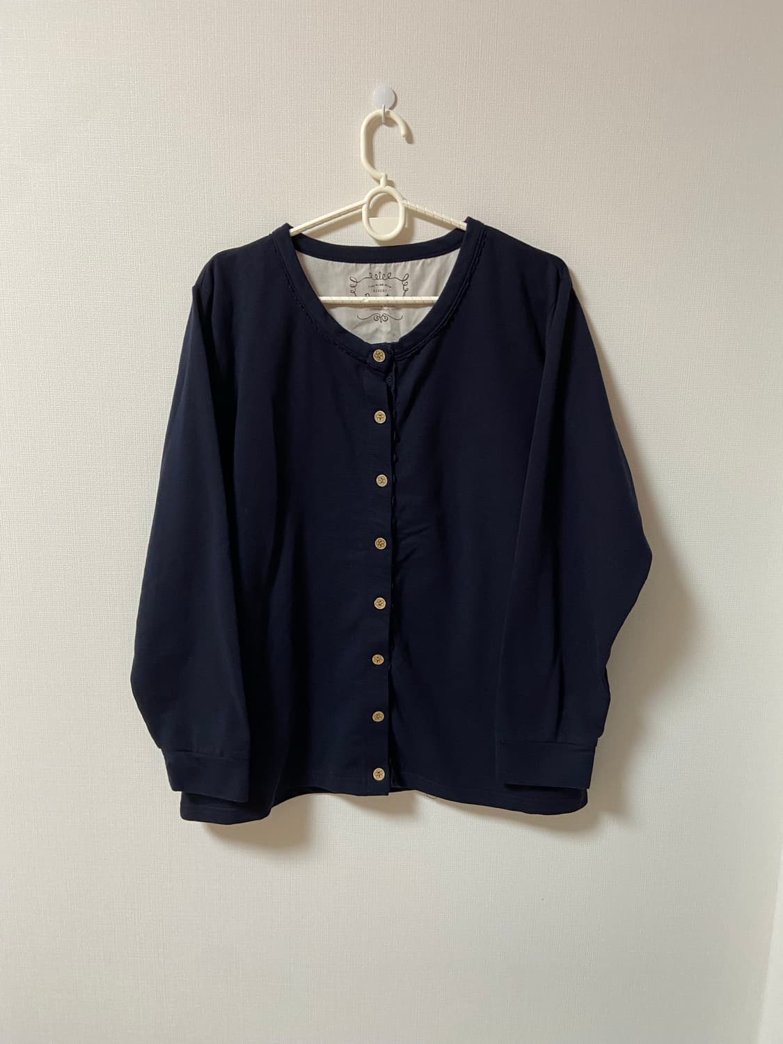 일본 빈티지 모리걸 하구미 레이스 가디건 상품이미지1