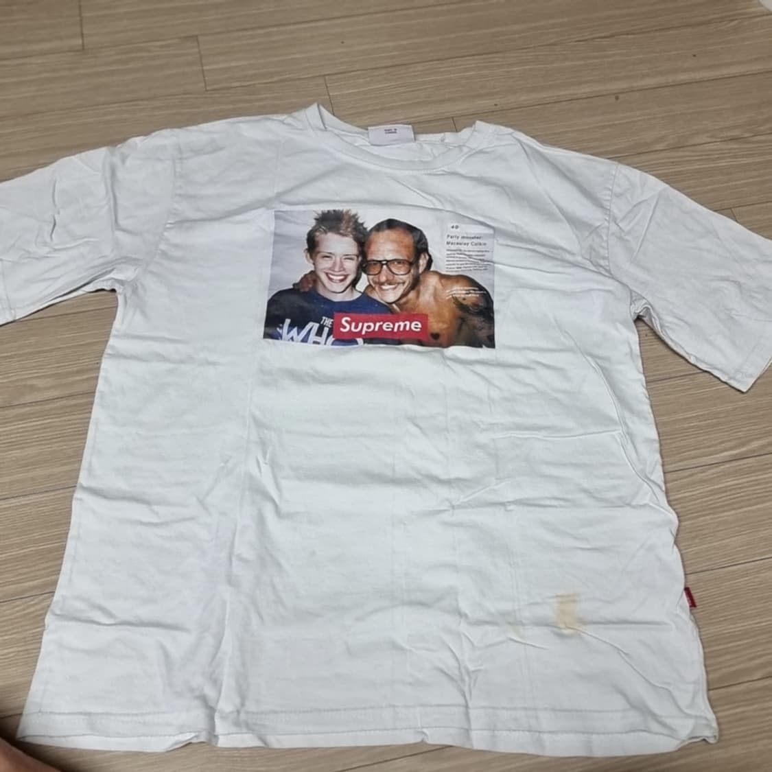 슈프림 프린팅 반팔 상품이미지1