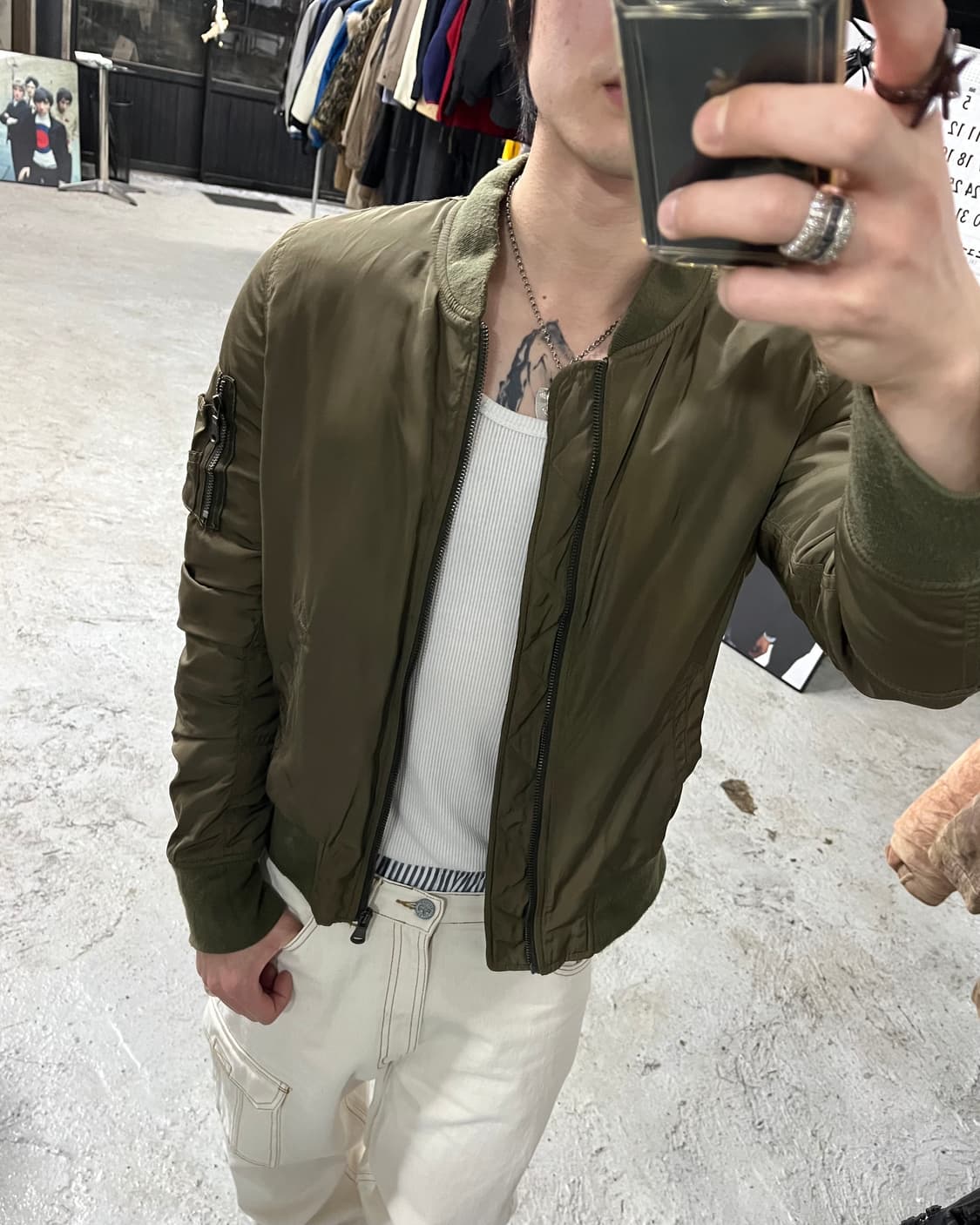 sureve ma-1 bomber jacket 상품이미지3