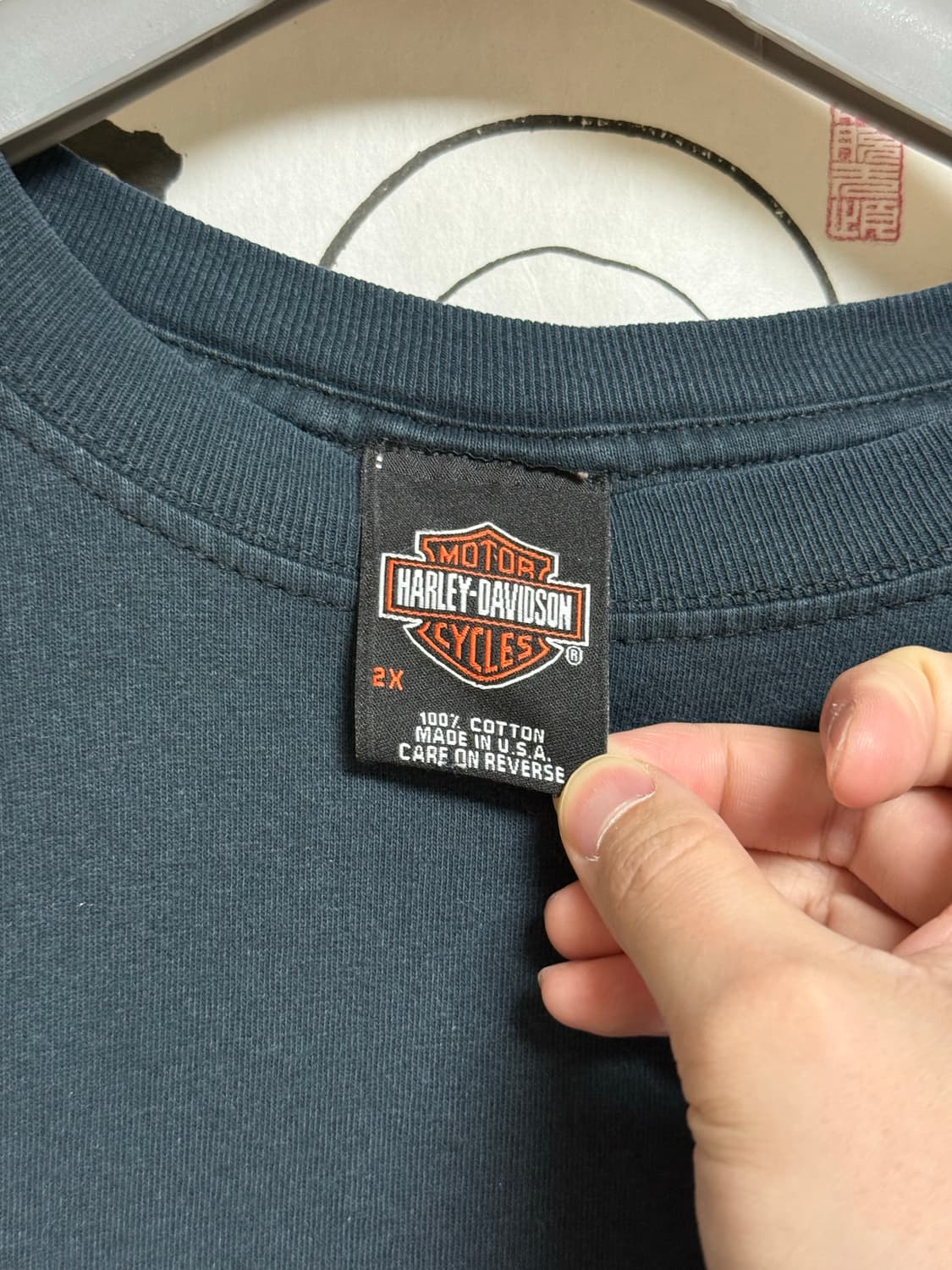 [XXL] 할리데이비슨 롱슬리브 usa 1996 상품이미지4