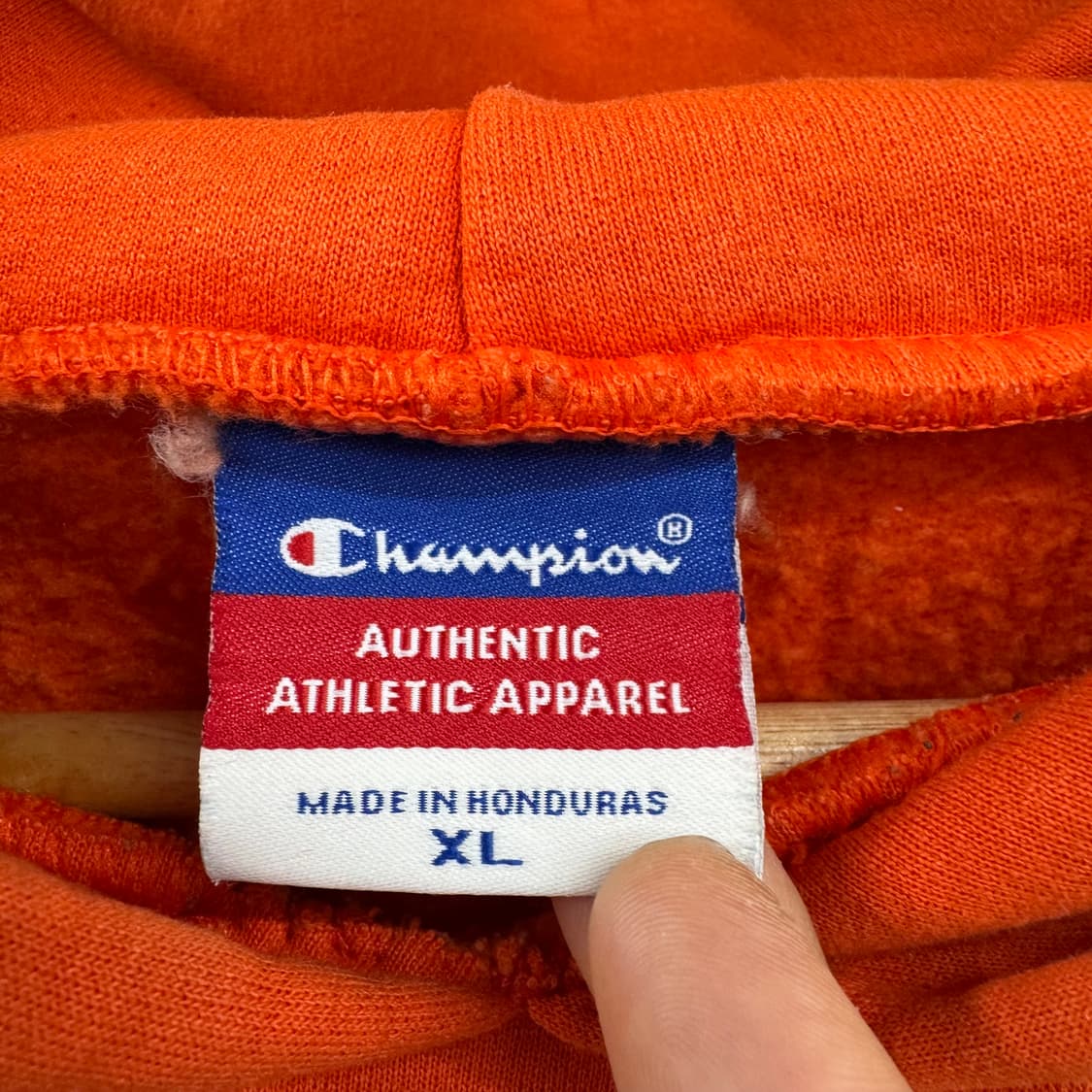 90s 챔피온 오레곤 스웻 후드티 (XL)    상품이미지5